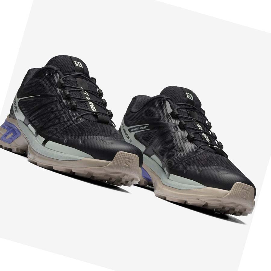 Salomon XT-WINGS 2 Kadın Spor Ayakkabı Siyah Mavi | TR 2636HAP